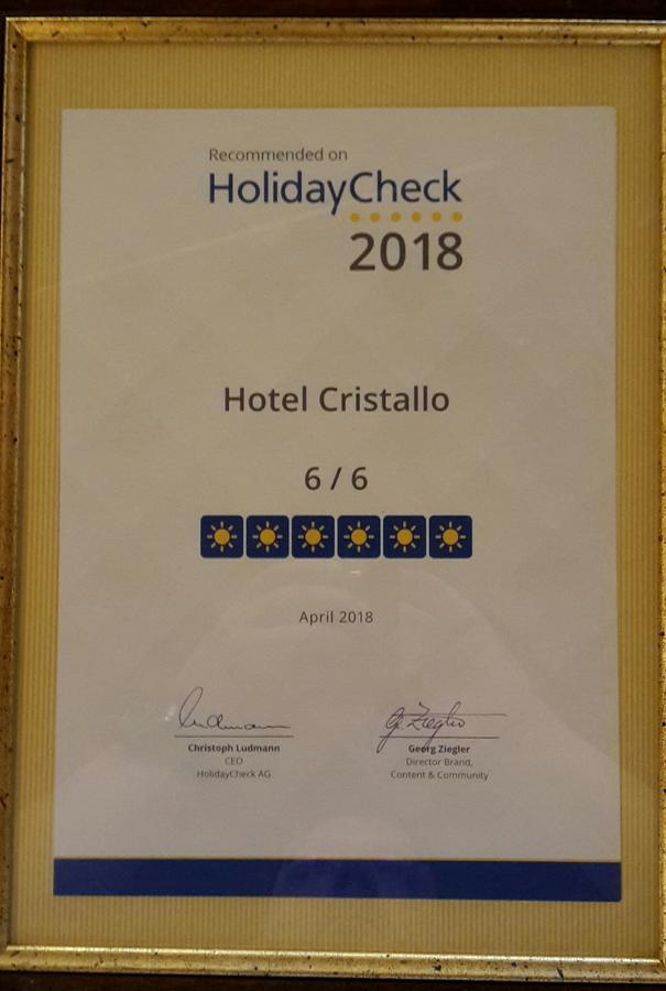 Hotel Cristallo Santa Cristina Val Gardena Kültér fotó